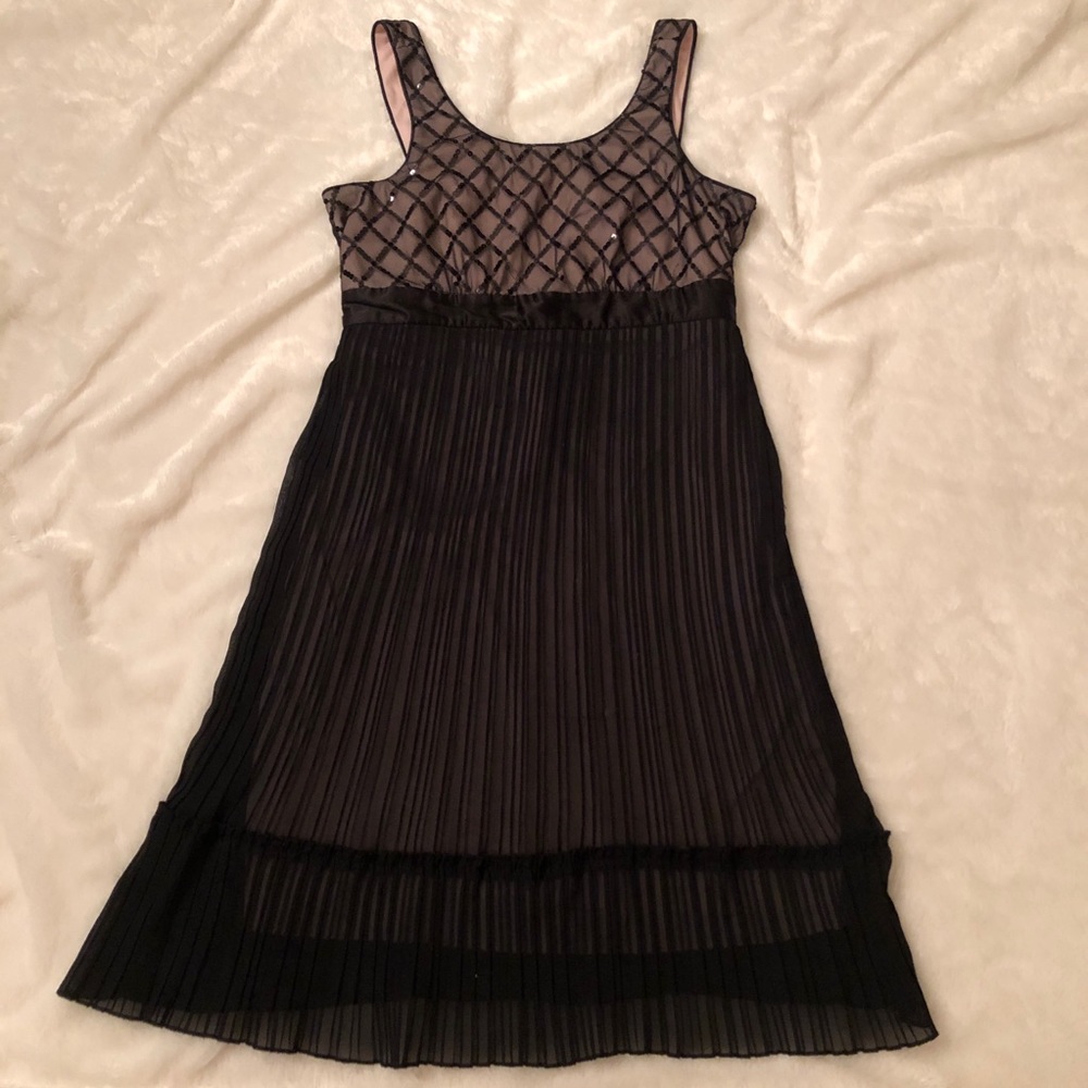 Justice Pink and Black Dress